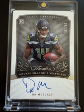 2019 Panini Flawless Rookie Shadow Signatures DK Metcalf AUTO RC /20