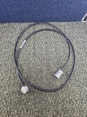 (QTY 7) Honeywell BDA-NM-RG58-12-NF 48'' Coaxial Cable Jumper N-Male to N-Female