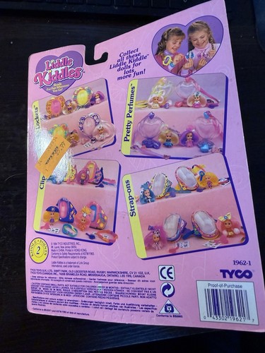 Tyco Liddle Kiddles Suzy Sunshine Girl Colección Clip-On Rosa De Colección 1994 Nuevo en Caja - Imagen 2 de 2