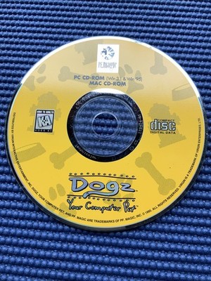 Dogz: Your Virtual Petz (PC, 1995) No Case