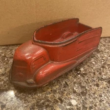 Vintage Art Deco Rubber Truck Sun Rubber Co Streamline Delivery Truck EUC