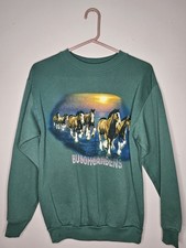 90s Vintage Budweiser Clydesdales Crew Neck Sweatshirt Anheuser Busch Small