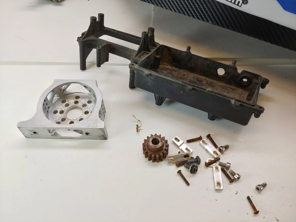 *ULTRA RARO* BUGGY LOSI "5IVE-B" (5ive-T 1.0 conversión de buggy eléctrico) 1/5 4x4 Foto 3 de 4