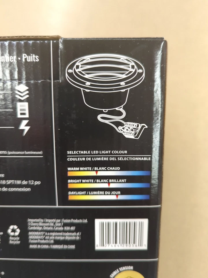 MOONRAYS LOW VOLTAGE PATHWAY WELL LIGHT - 29056 - 6 LED LIGHTS - 200 LUMANS - Image 4 of 4