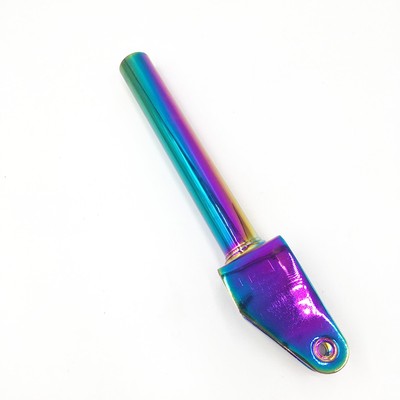 Ten Eighty Jury Stunt Scooter Gabel - Custom Teil - Neo Chrom Mehrfarbig