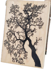 1997 Stampscapes large Tree branch rubber stamp