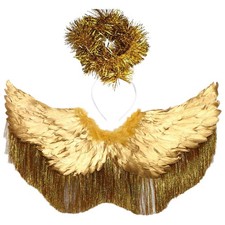 Adults Kids Headband Halloween Two-pieces Set Swallow-shaped Stylish Banquet