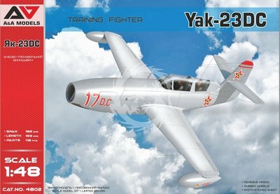 Model plastikowy Yak-23DC A&A Models 4802 skala 1/48
