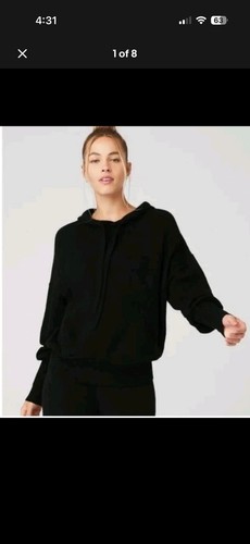 Alo yoga Jet Set Wool Cashmere New Class Hoodie XS