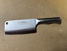 Japan NEW Global G-12 6 1/4 Meat Cleaver Knif...