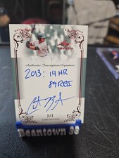 2013 Leaf #DTI-CB1 CHRIS BOSTICK /3