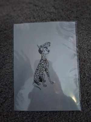 Disney 100 Craft Buddy Crystal Art Sticker 101 Dalmatiner Perdita und Welpe