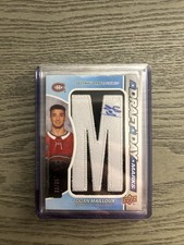 2025-26 Upper Deck SP Game Used Logan Mailloux Draft Day Marks Auto 33/35 DDM-LM