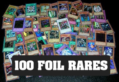 100 YUGIOH FOIL RARE HOLO CARDS COLLECTION! FOILS ONLY!
