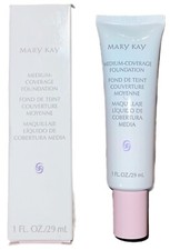New Mary Kay Medium Coverage Foundation Bronze 708 Normal Oily Pink Cap 1 oz