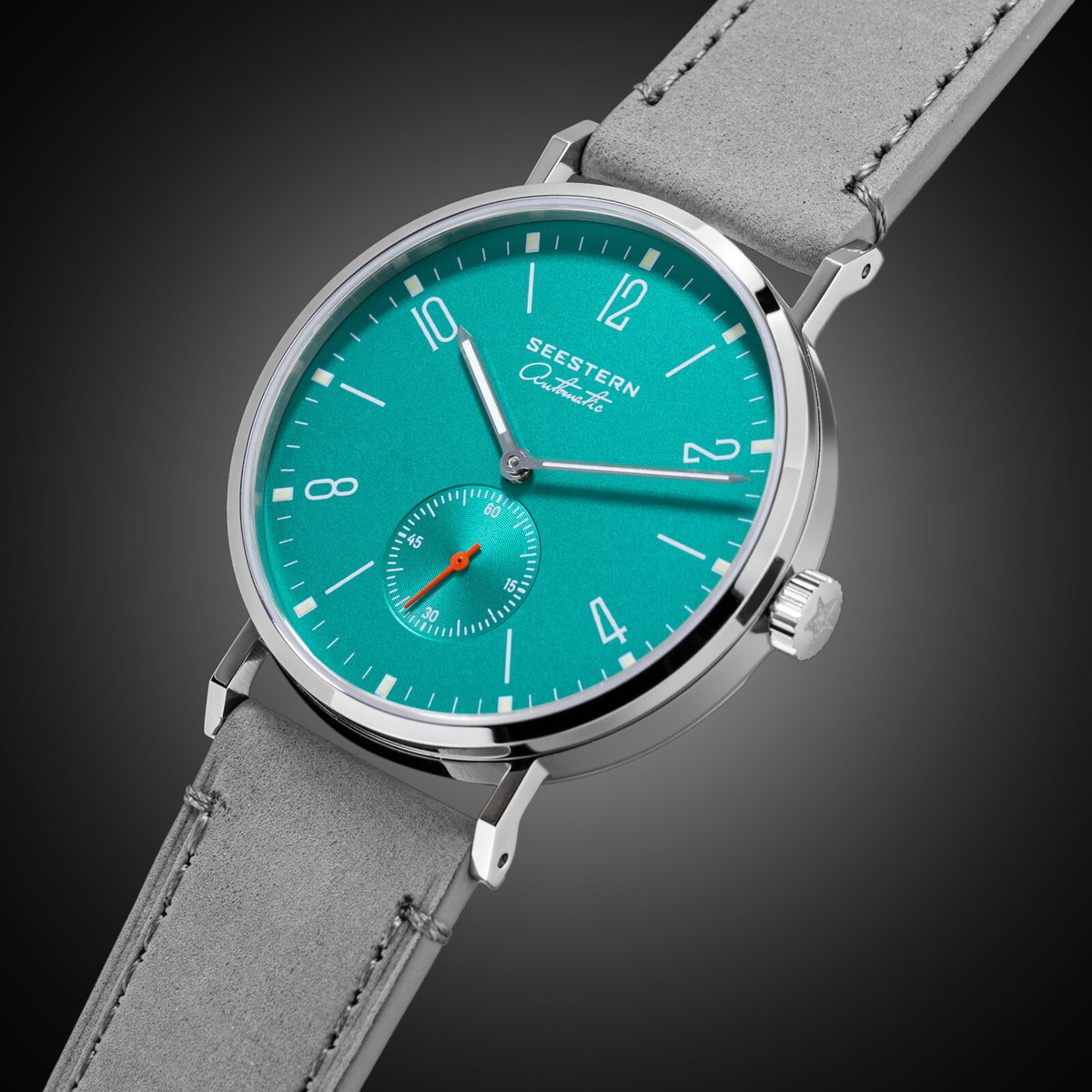 Seestern Original Sapphire Crystal Mechanical Mens Watch SEAGULL