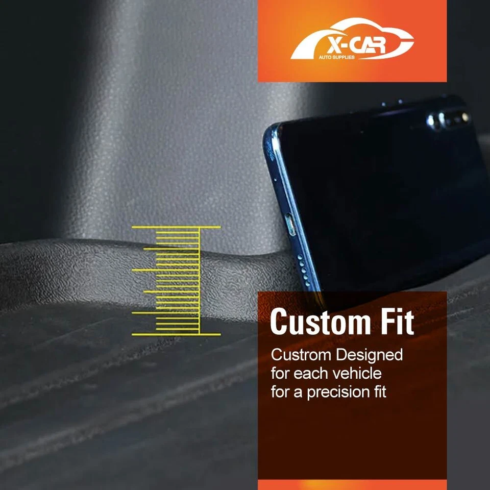 Boot Liner for Jeep Cherokee 2014-2022 All Weather Heavy Duty Cargo Trunk Mat - image 4 of 4