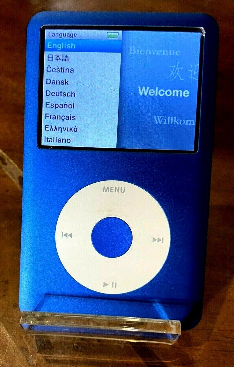 iPod classic 第7世代 
160GBからSD256GBに
シルバー銀 iPod classic 7th Gen