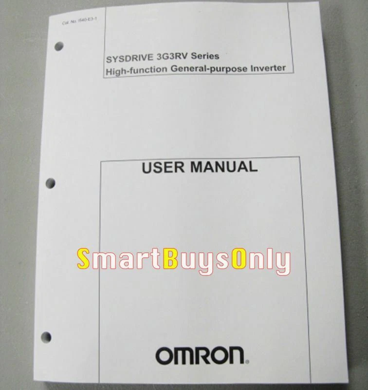 OMRON 3G3RV-A2075-AV1 MOTOR SPEED CONTROL INVERTER 3PH NEW - Image 3 of 3