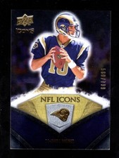 2008 UPPER DECK ICONS NFL ICONS NFL32 MARC BULGER 560/799 RAMS