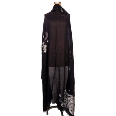 わ*様 Alexander McQueenスカル シルクスカーフ ストール ヴ Alexander McQueen＊ スカル スカーフ 関税/送料込 (alexander