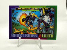 1993 Skybox Marvel Universe Series 4 - 147 Ghost Rider Vs Lilith