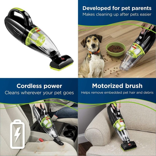 Bissell Pet Hair Eraser Cordless Hand Vacuum 1782 for sale online eBay