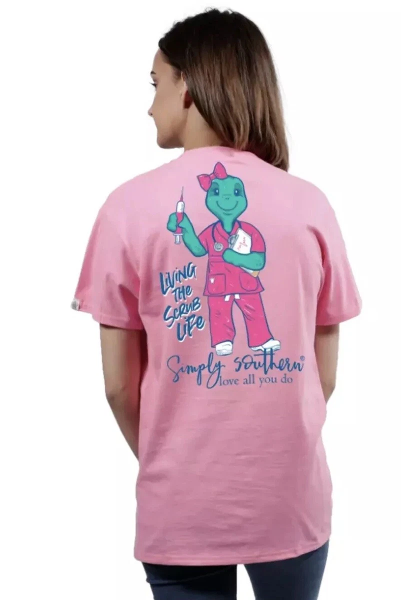 Simply southern scrub life shirt 2025