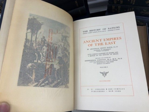 The History of Nations Complete 26 Volume Set 1928 Antique Vintage Books COLLIER - Imagen 2 de 2