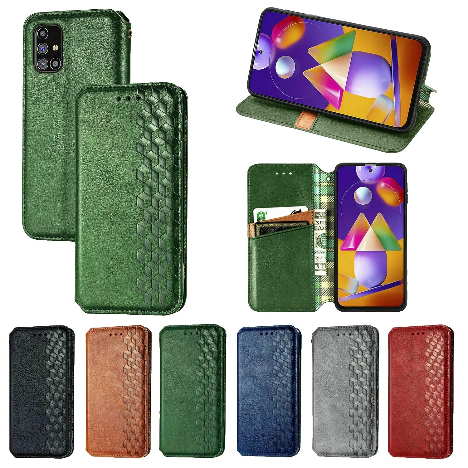 Cell Phone Flip Cases for Samsung Apple iPhone 6 Plus