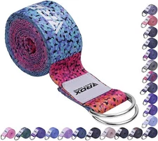 Yoga Strap by RDX, Yoga Mat Strap, Yoga Blocks and Strap, D-Ring Buckle