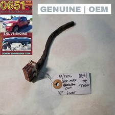 Oem 2004-2012 Nissan Titan Front Right Door Main Female B Connector