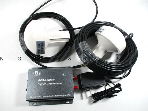 1pc signal amplifier repeater GPS signal booster indoor signal coverage 1568RF - Bild 2 von 6