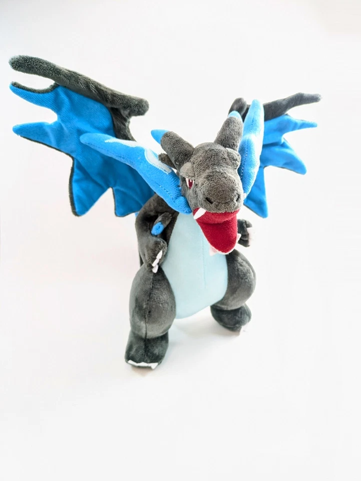 Peluche Mega Charizard X - Peluche Charizard 9 pulgadas - NUEVO Peluche Pokemon Charizard Foto 3 de 4