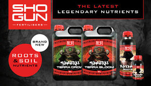 Shogun Nutrients Feed Chart