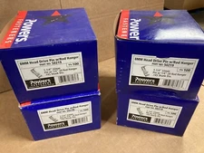 QTY 400 Powers Rod Hanger 50219 1- 1/4” Pin 1/4-20 Rod Hanger .145 Shank - New