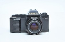Canon T50 Film SLR Camera W/FD 50mm F1.8 Lens 1240885