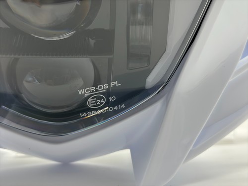 LED Headlight DRL Motor White Fairing For Yamaha WR250F WR450F 2020-2024 w/Mask - Picture 4 of 14