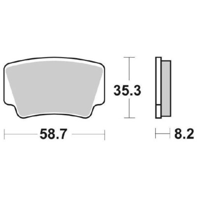 Brake Pads Racing SBS 867RSI