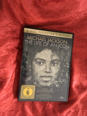 MICHAEL JACKSON original DVD The Live of an Icon - 2 DISC COLLECTOR S EDITION