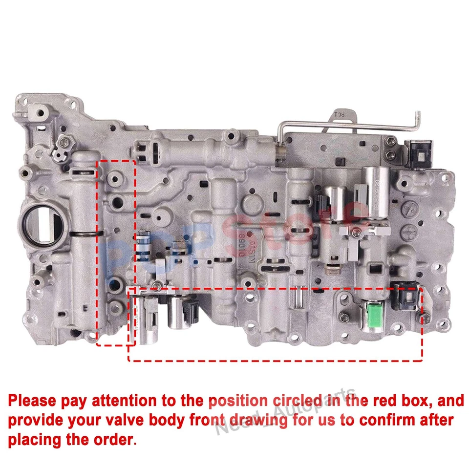 A750E/F 5 Speed Transmission Valve Body For 2005 SUZUKI XL-7 2.7L Toyota Lexus Foto 2 de 4