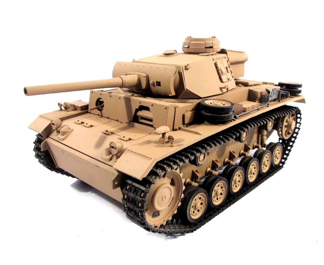 1:16 Mato German Panzer III RC Tank Infrared 100% Metal