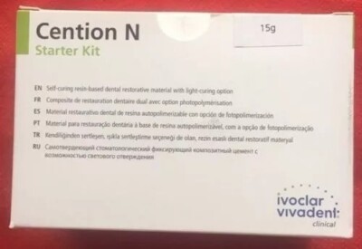 IVOCLAR VIVADENT CENTION N SELF CURING RESIN BASED 15gm RESTORATIVE MATERIAL