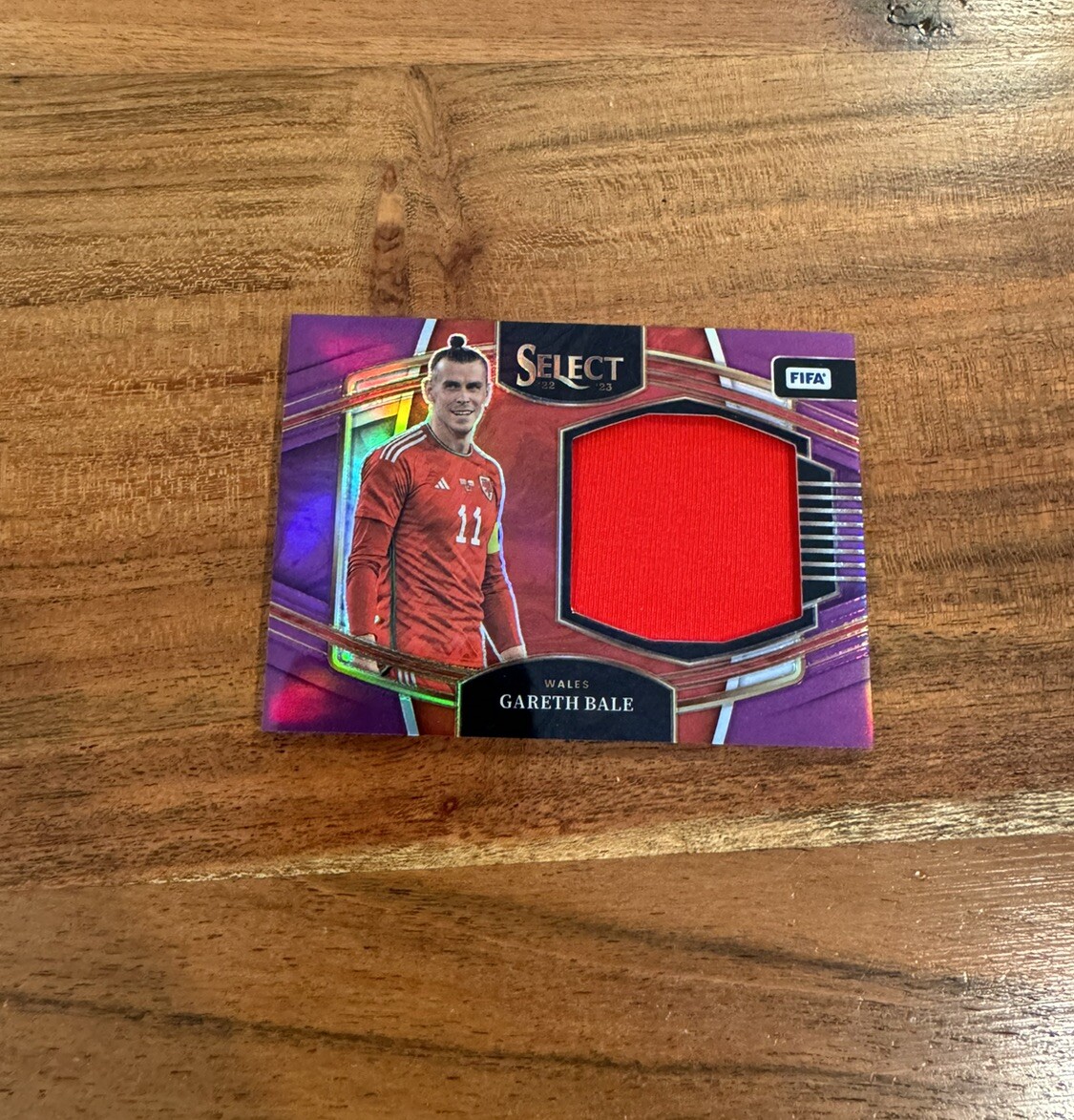 Gareth Bale 2022-23 Panini Select FIFA Purple Prizm /49 Game