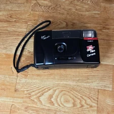 Polaroid 35mm One Film Black Built in Flash Auto Focus Point & Shoot Camera