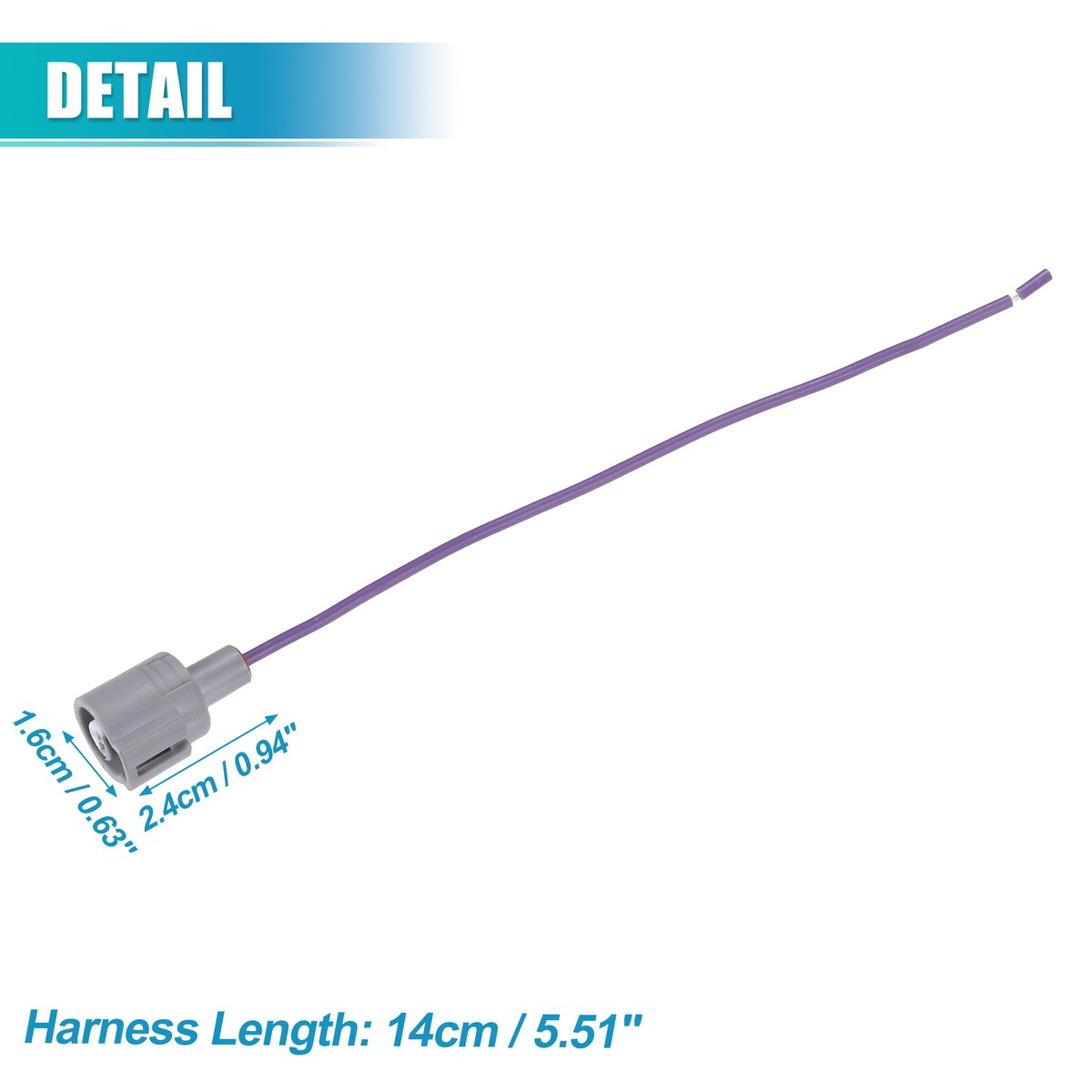 AC Compressor Wiring Harness Plug Pigtail Connector for Toyota