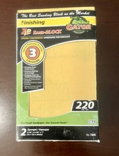 Gator Sanding Block 2 Pack 220 Grit