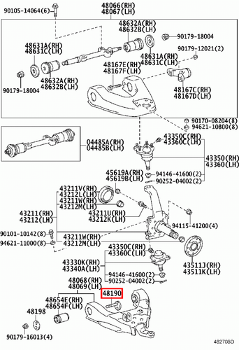 Genuine Hilux LN109 LN108 LN107 KZN205 KZN165 Camber Adjusting Cam Bolt Set x4 - Picture 6 of 19