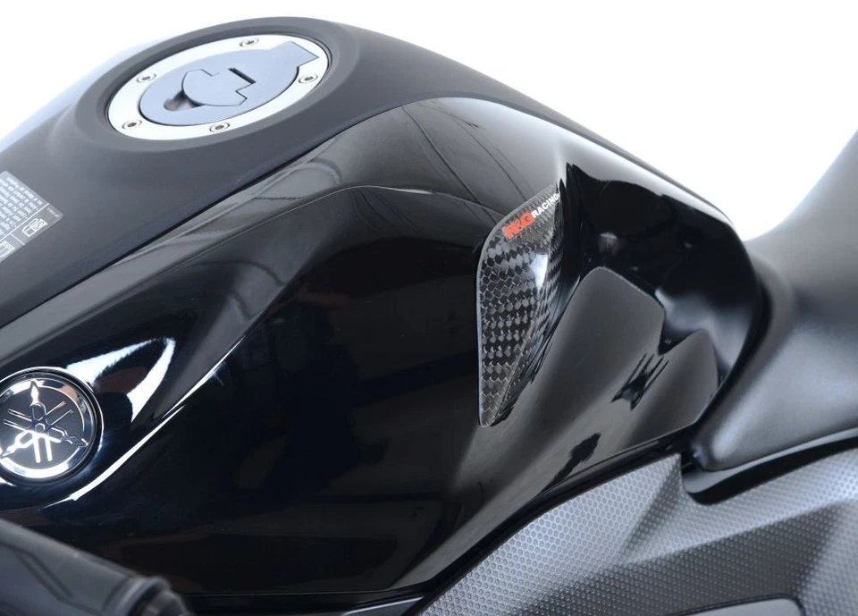 Deslizadores de tanque de fibra de carbono R&G Racing para Yamaha YZF R3 2015-2018 Foto 4 de 4