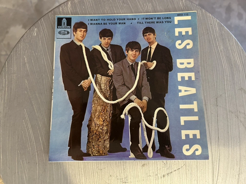 THE BEATLES Odeon MEO 112 I Want To Hold Your Hand +3 France EP/Picture Sleeve - Image 2 of 4